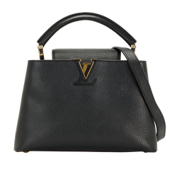 Capucines BB, Leather, Black, NFC, S, 2*